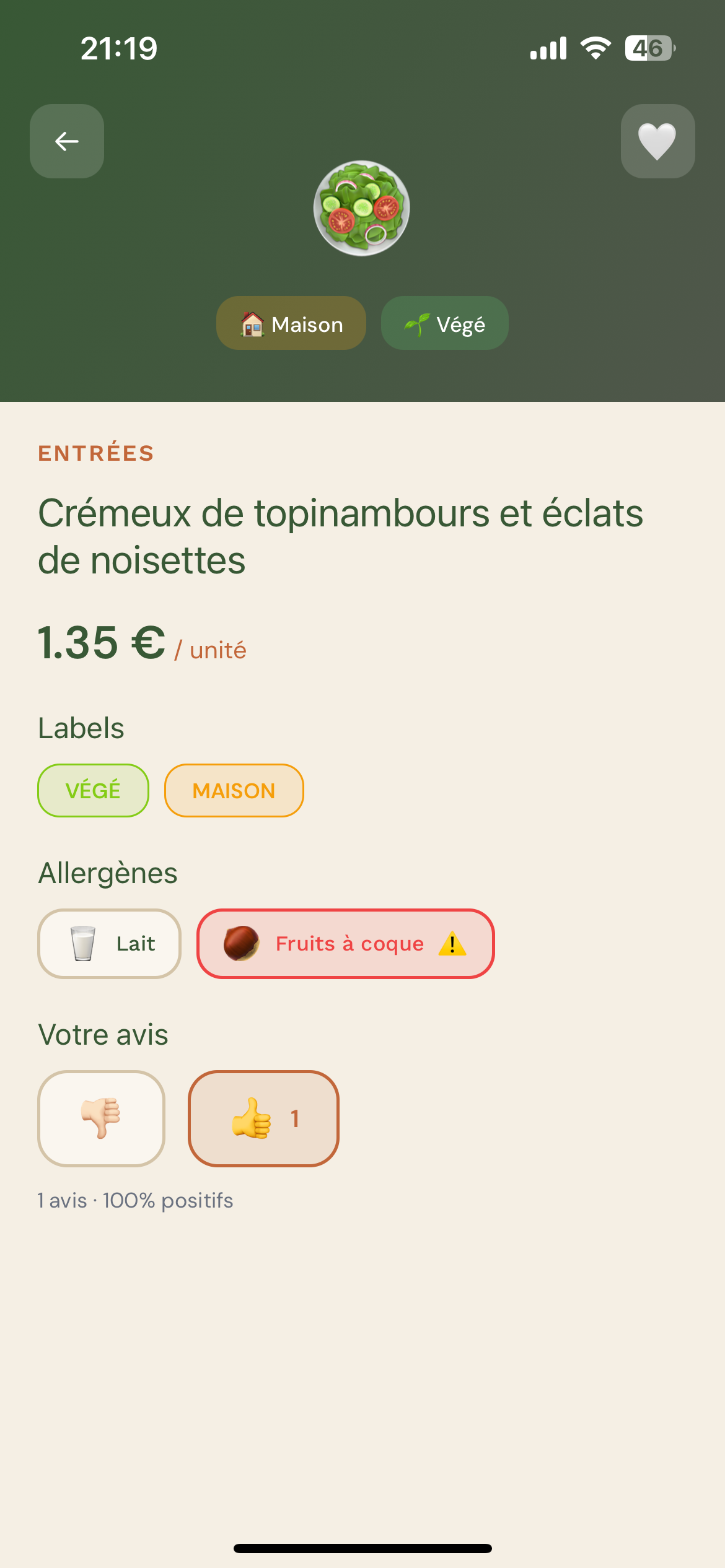 Mesa App - Produit